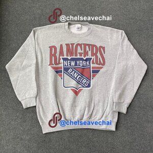 Vintage New York Rangers Hockey Sports Sweatshirt, Retro NHL Shirt For Men Women